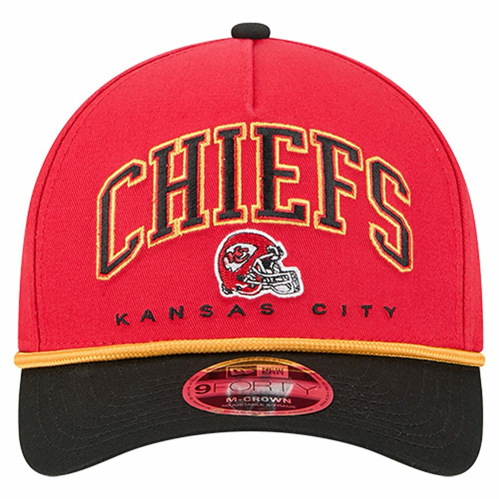 Kansas City Chiefs Arch COOLERA 9FORTY A-Frame M-Crown Adjustable Hat | NFL Near me
