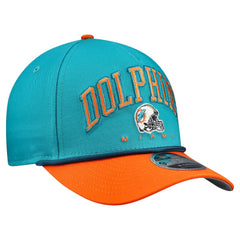 Miami Dolphins Arch COOLERA 9FORTY A-Frame M-Crown Adjustable Hat | NFL Outlet