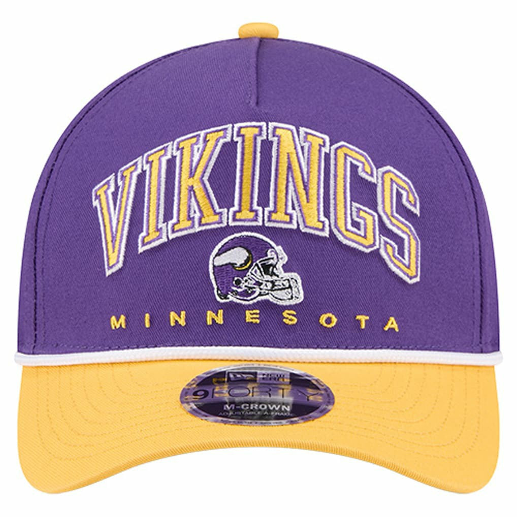 Minnesota Vikings Arch COOLERA 9FORTY A-Frame M-Crown Adjustable Hat | NFL Near me
