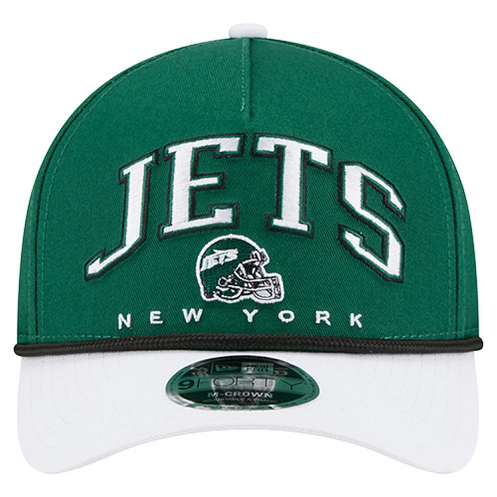 New York Jets Arch COOLERA 9FORTY A-Frame M-Crown Adjustable Hat | NFL Sale
