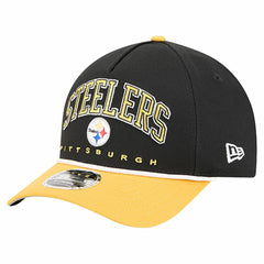 Pittsburgh Steelers Arch COOLERA 9FORTY A-Frame M-Crown Adjustable Hat | NFL Outlet