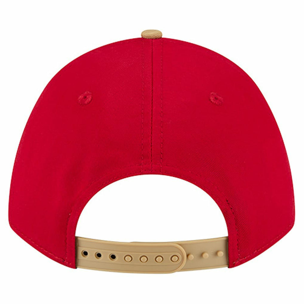 San Francisco 49ers Throwback Arch COOLERA 9FORTY A-Frame M-Crown Adjustable Hat | NFL Discount