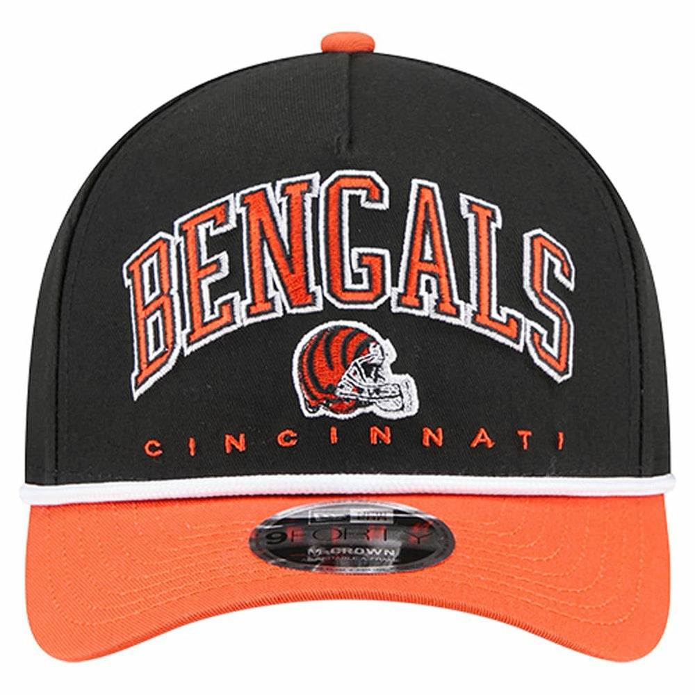 Cincinnati Bengals Arch COOLERA 9FORTY A-Frame M-Crown Adjustable Hat | NFL Discount