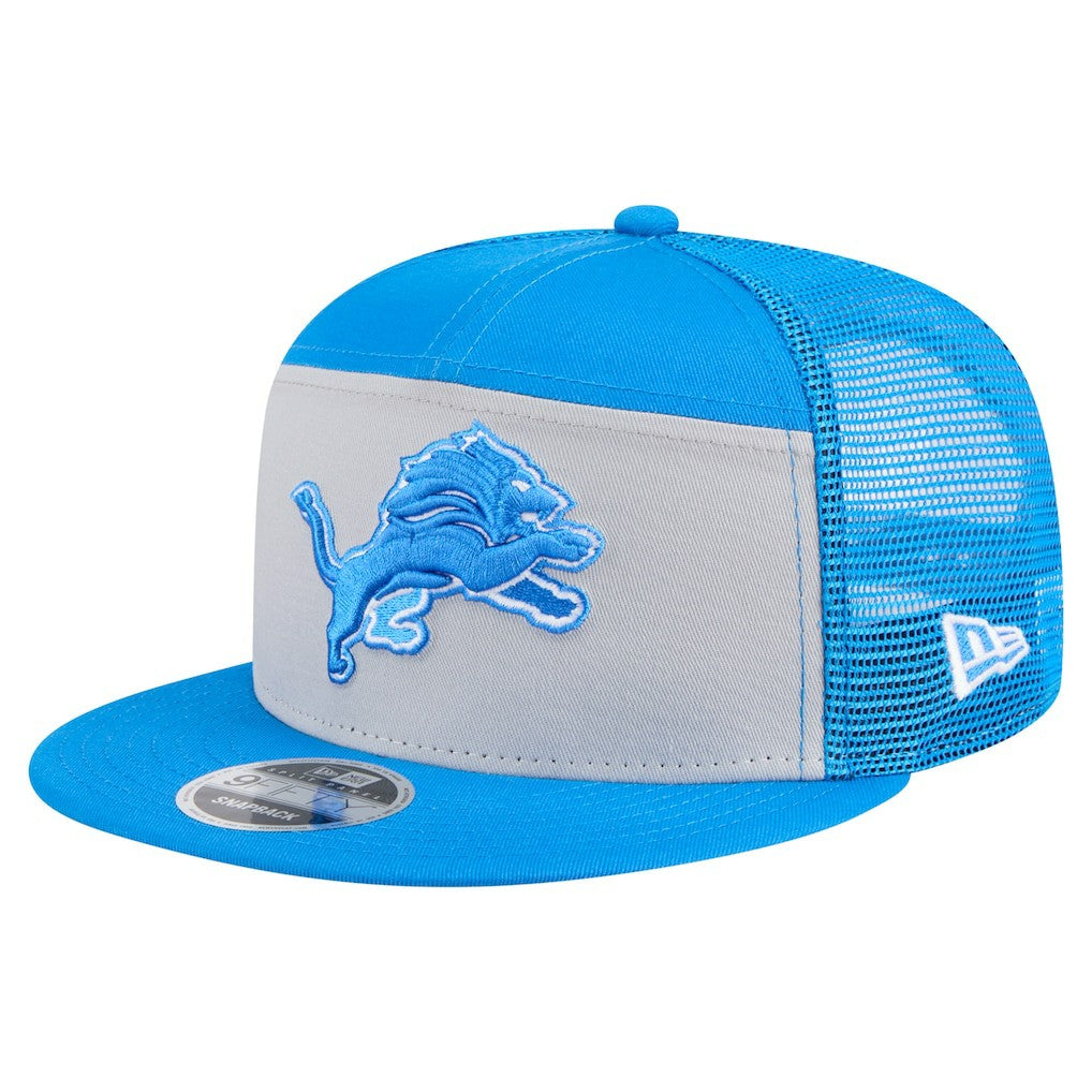 Detroit Lions Outdoor Split Panel 9FIFTY Snapback Hat | NFL Discount