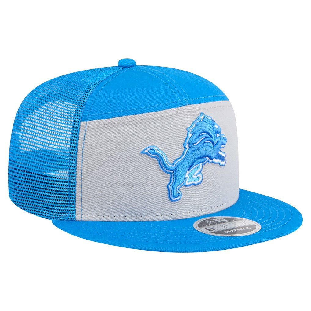 Detroit Lions Outdoor Split Panel 9FIFTY Snapback Hat | NFL Discount