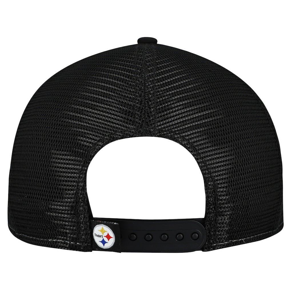 Pittsburgh Steelers Outdoor Split Panel 9FIFTY Snapback Hat | NFL On sale