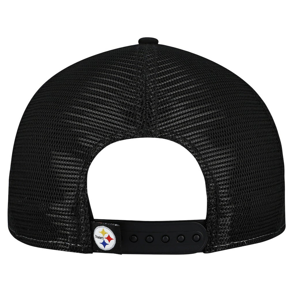 Pittsburgh Steelers Outdoor Split Panel 9FIFTY Snapback Hat | NFL On sale