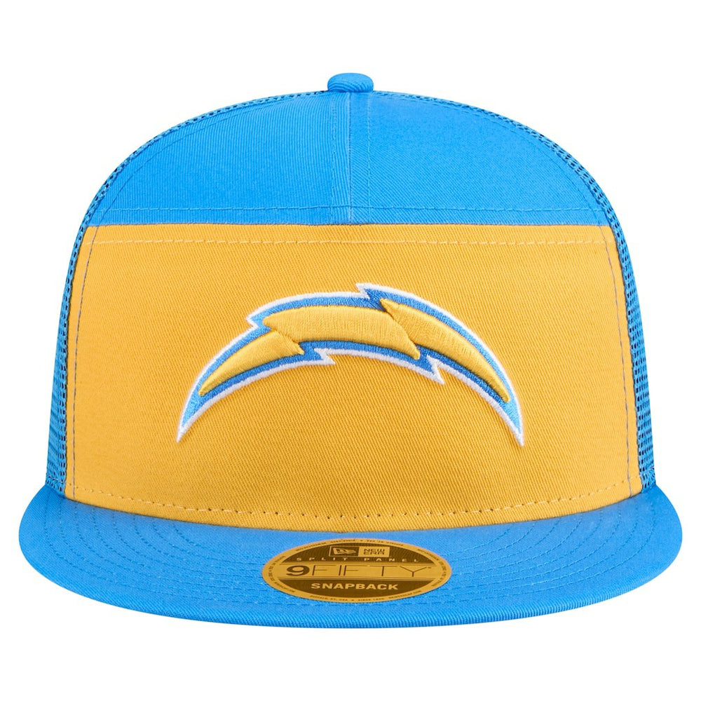 Los Angeles Chargers Outdoor Split Panel 9FIFTY Snapback Hat | NFL Outlet