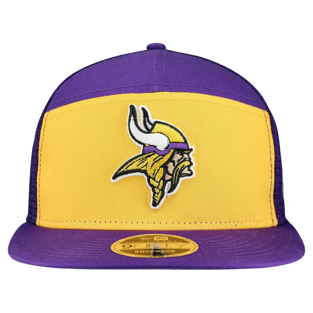 Minnesota Vikings Outdoor Split Panel 9FIFTY Snapback Hat | NFL On sale