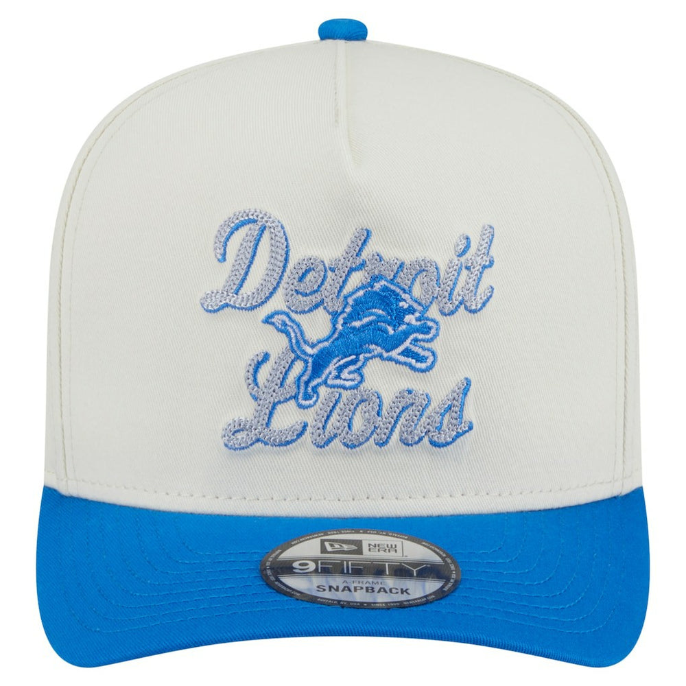 Detroit Lions Chainstitch A-Frame 9FIFTY Adjustable Hat | NFL Near me