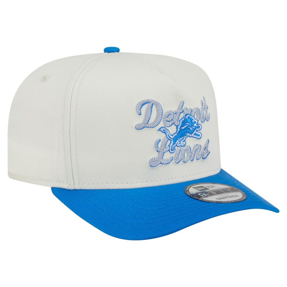 Detroit Lions Chainstitch A-Frame 9FIFTY Adjustable Hat | NFL Near me