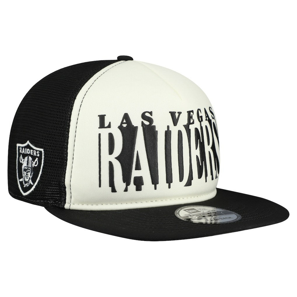 Las Vegas Raiders Cutout A-Frame 9FIFTY Snapback Hat | NFL Discount