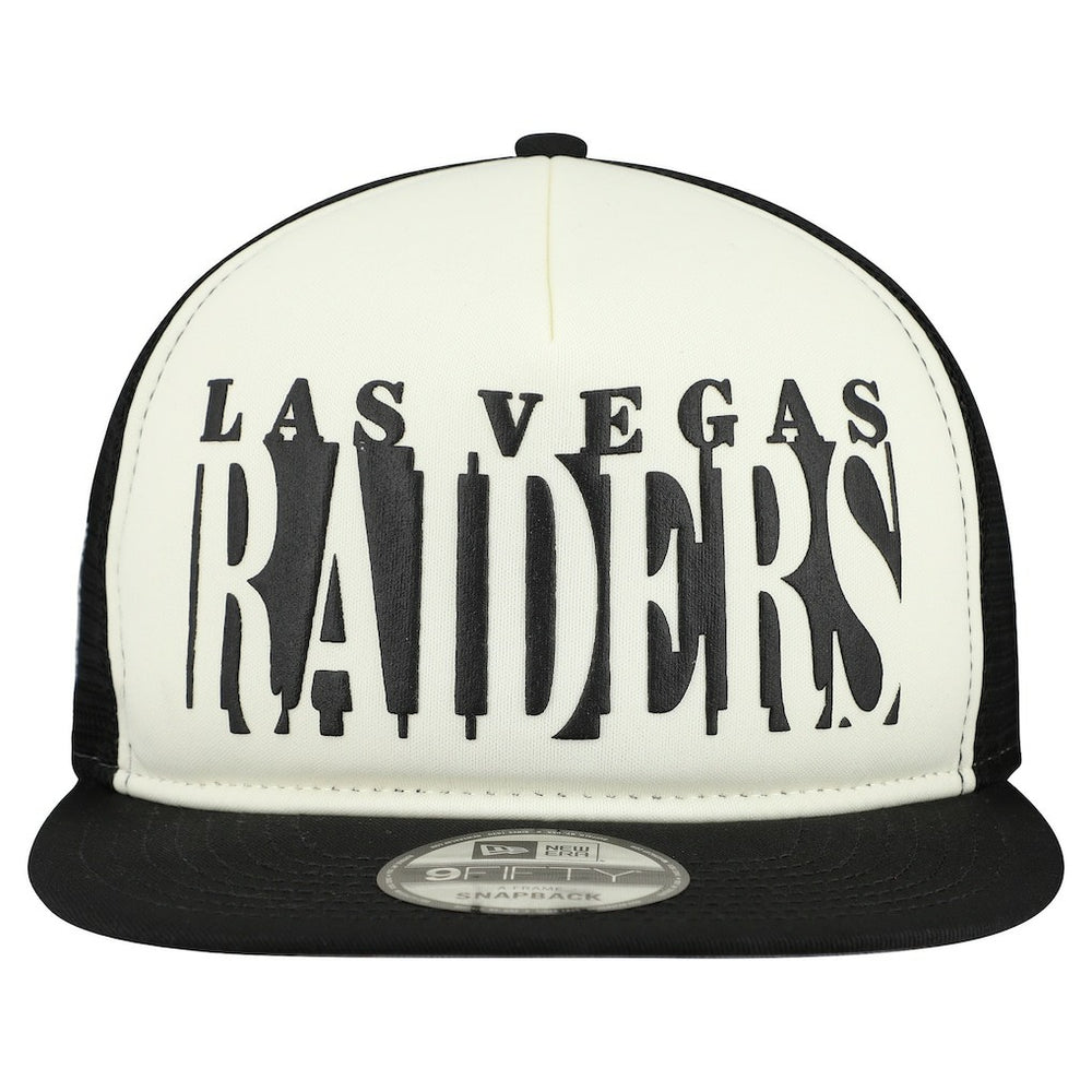 Las Vegas Raiders Cutout A-Frame 9FIFTY Snapback Hat | NFL Discount