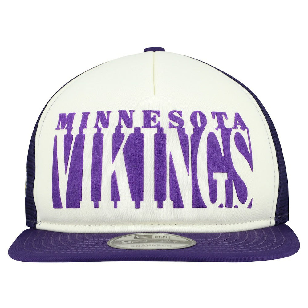 Minnesota Vikings Cutout A-Frame 9FIFTY Snapback Hat | NFL Discount