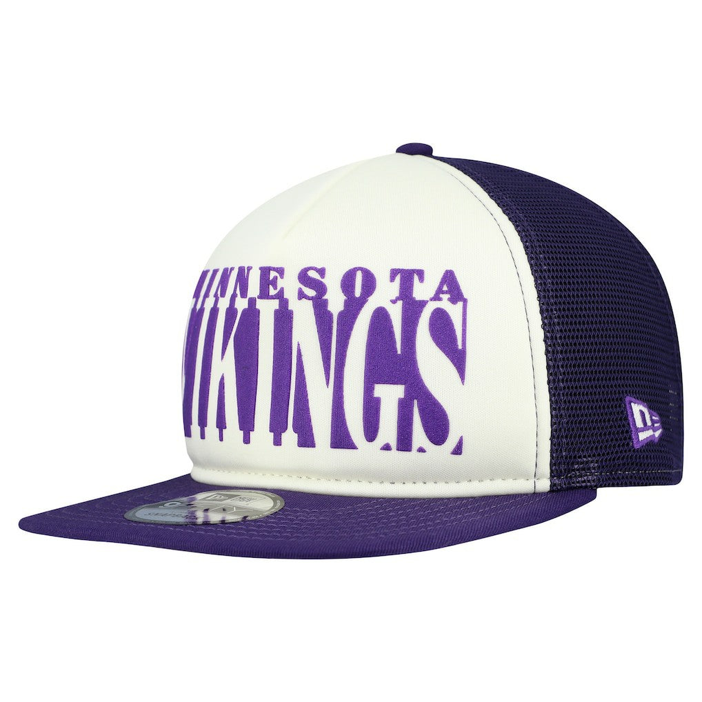 Minnesota Vikings Cutout A-Frame 9FIFTY Snapback Hat | NFL Discount