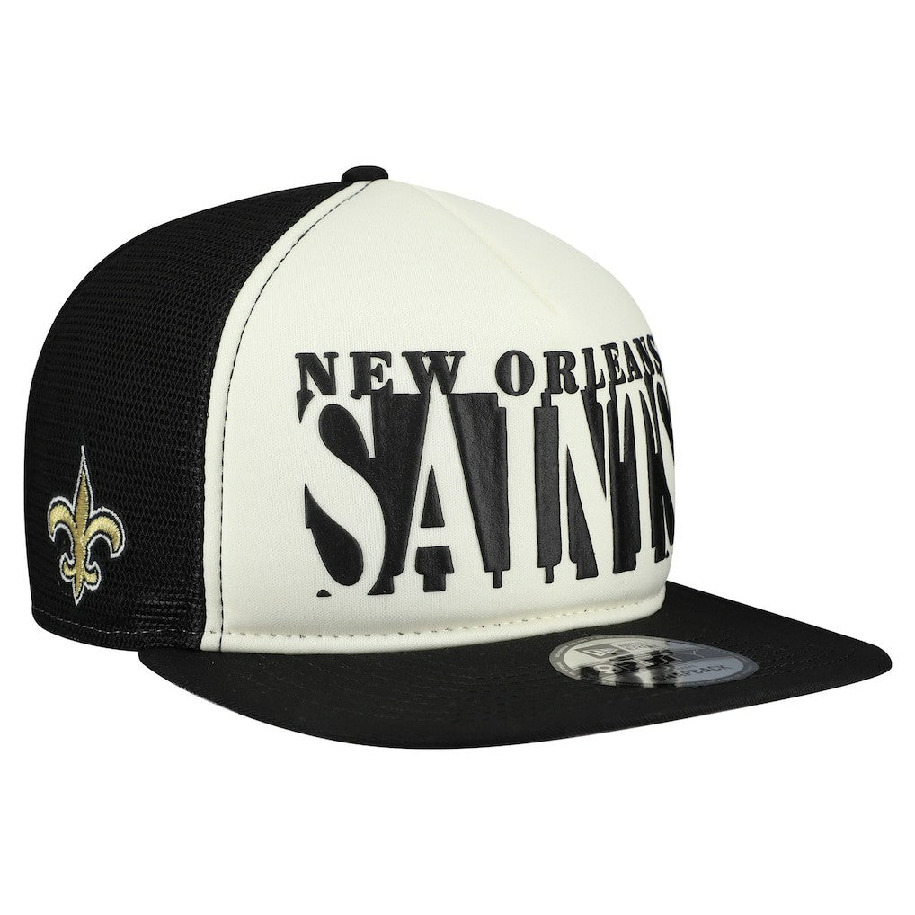 New Orleans Saints Cutout A-Frame 9FIFTY Snapback Hat | NFL On sale