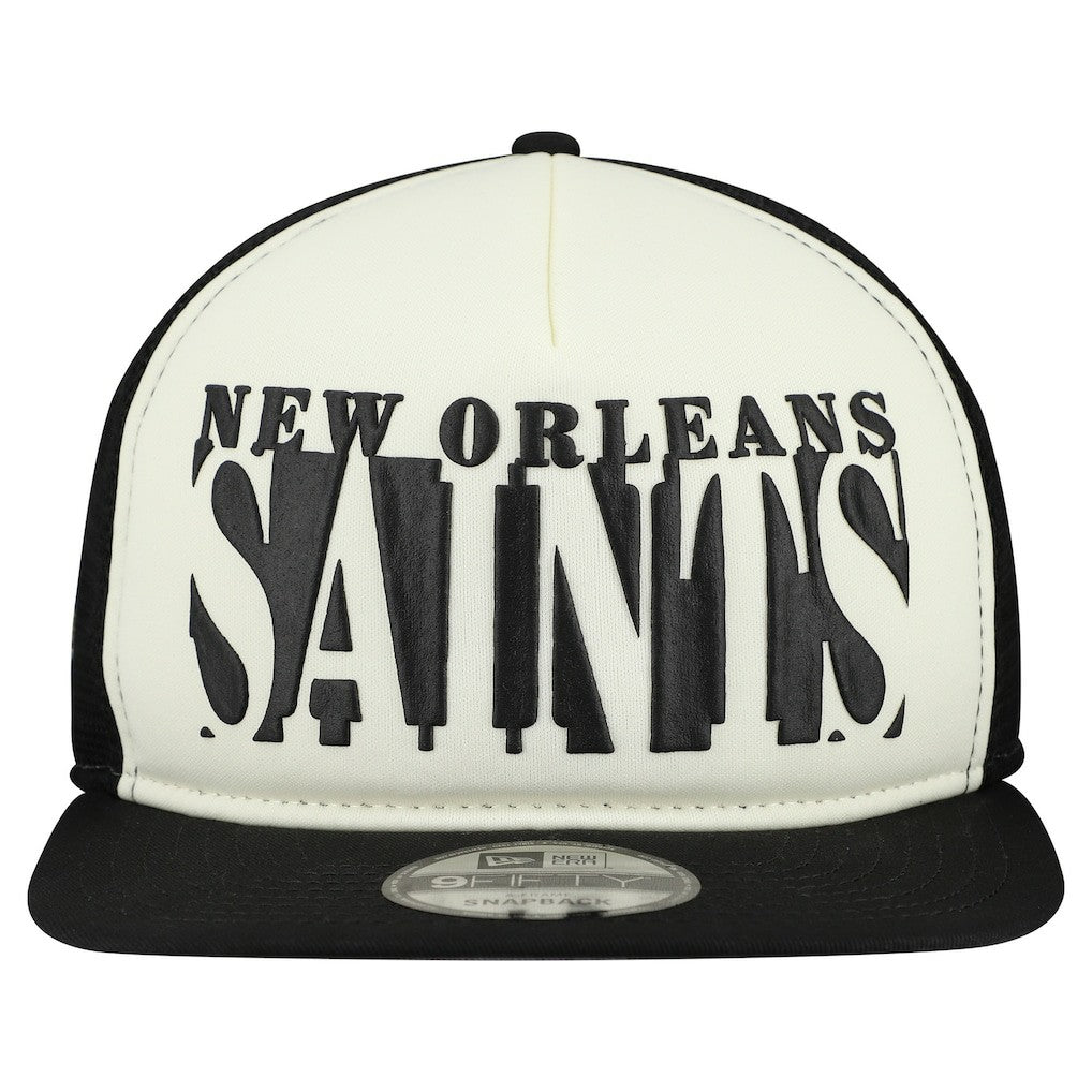 New Orleans Saints Cutout A-Frame 9FIFTY Snapback Hat | NFL On sale
