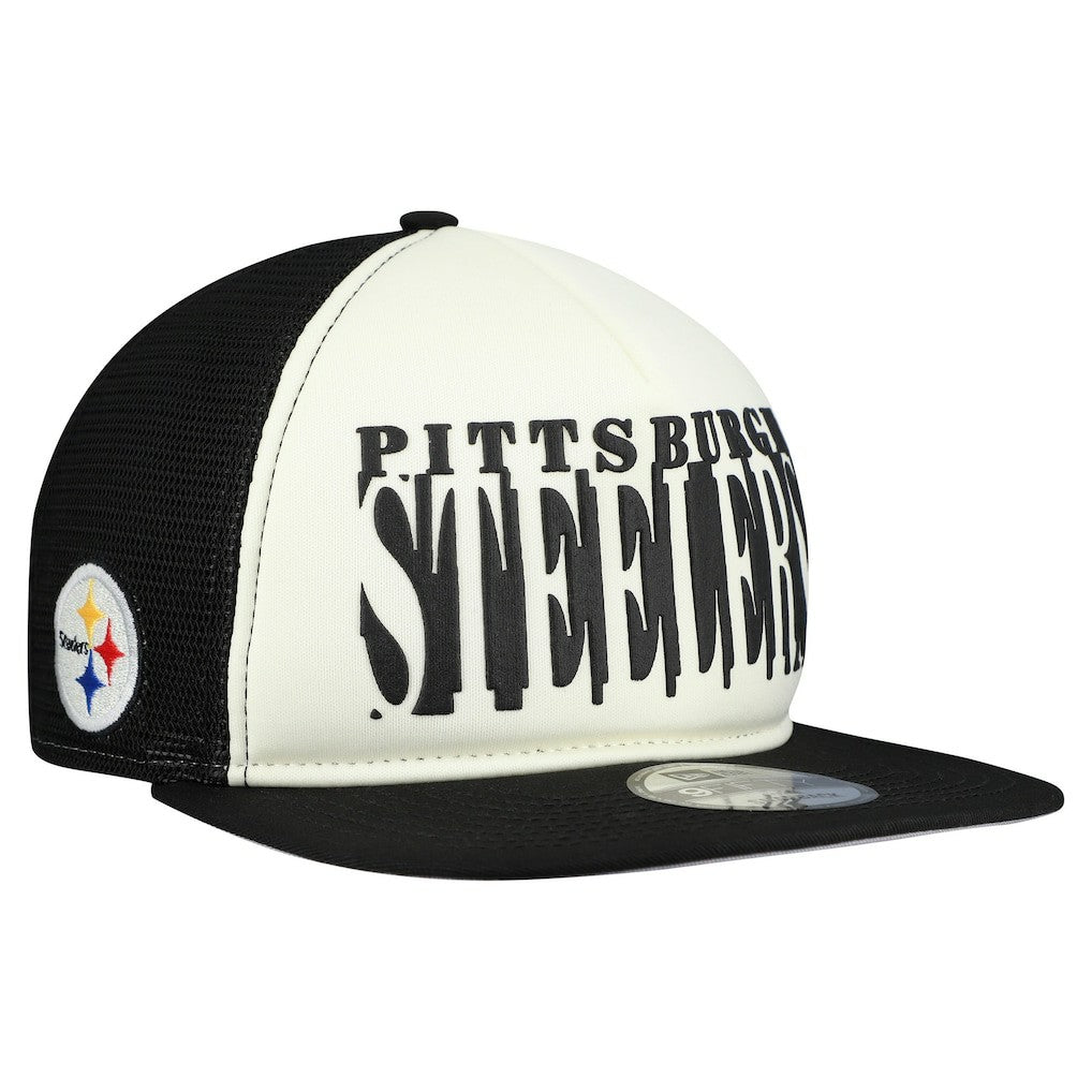 Pittsburgh Steelers Cutout A-Frame 9FIFTY Snapback Hat | NFL On sale
