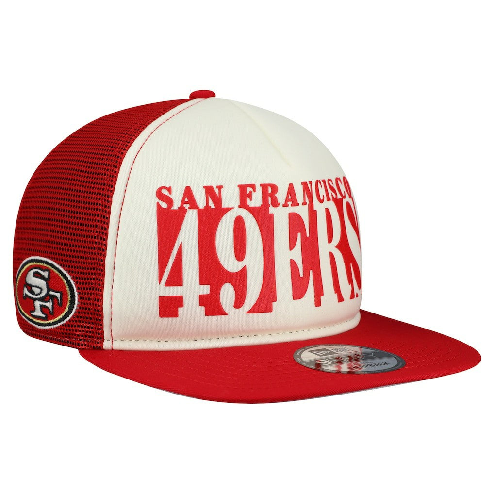 San Francisco 49ers Cutout A-Frame 9FIFTY Snapback Hat | NFL Outlet