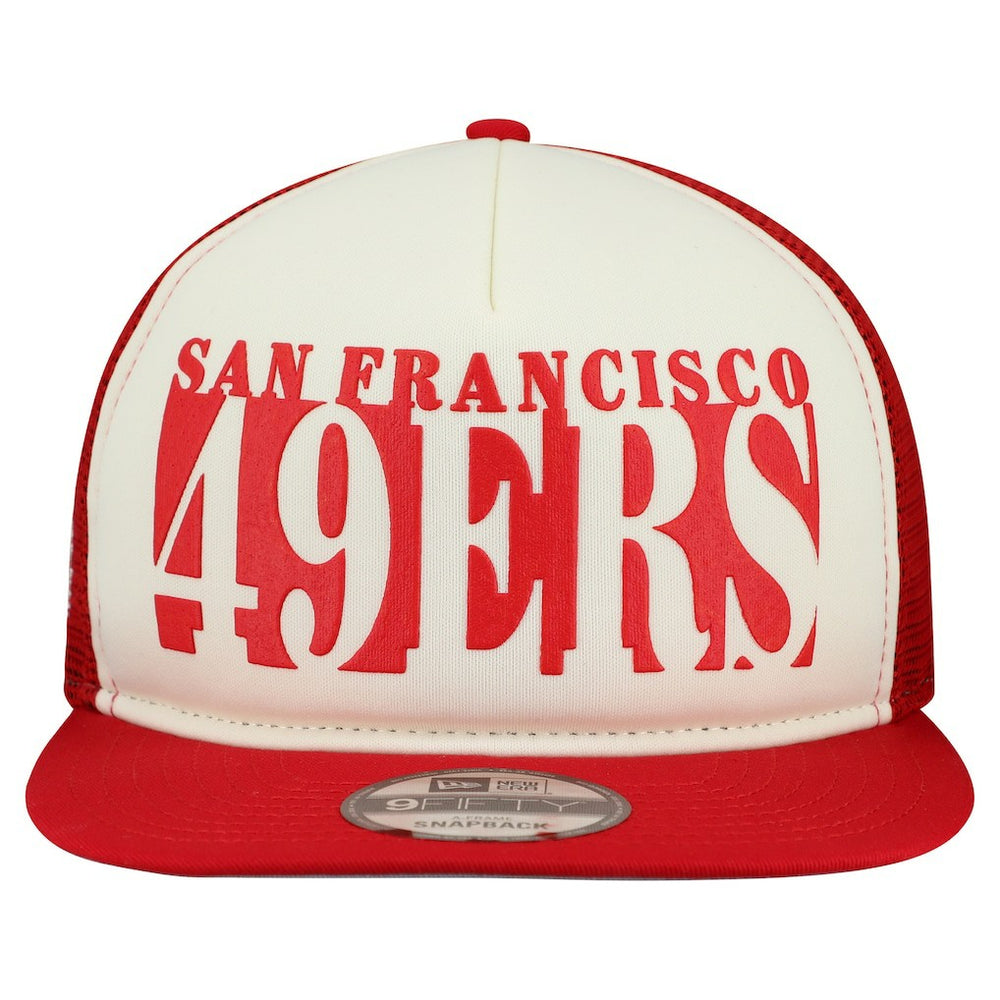 San Francisco 49ers Cutout A-Frame 9FIFTY Snapback Hat | NFL Outlet