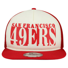 San Francisco 49ers Cutout A-Frame 9FIFTY Snapback Hat | NFL Outlet