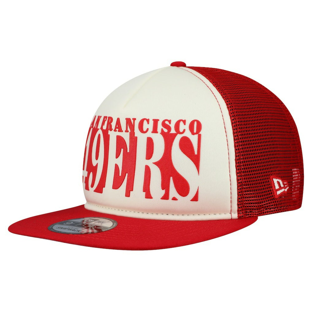 San Francisco 49ers Cutout A-Frame 9FIFTY Snapback Hat | NFL Outlet