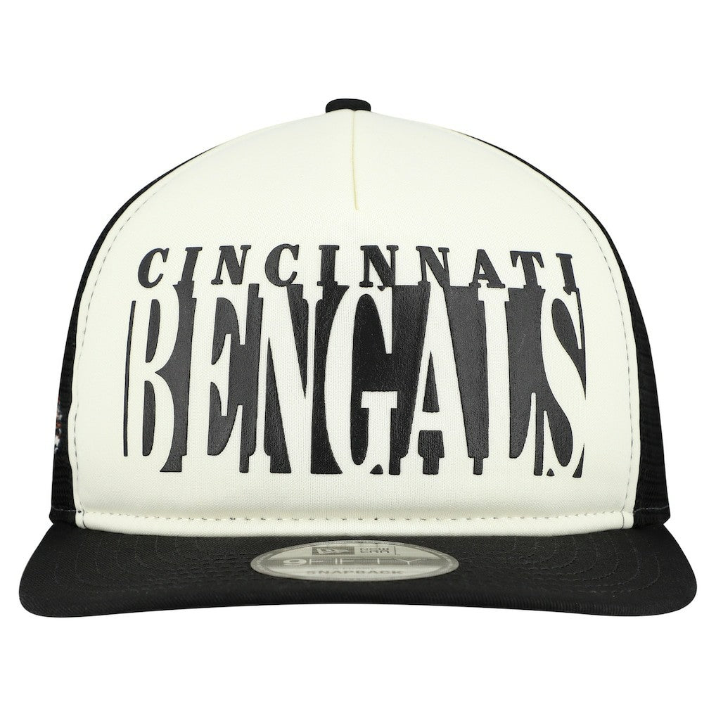 Cincinnati Bengals Throwback Cutout A-Frame 9FIFTY Snapback Hat | NFL US