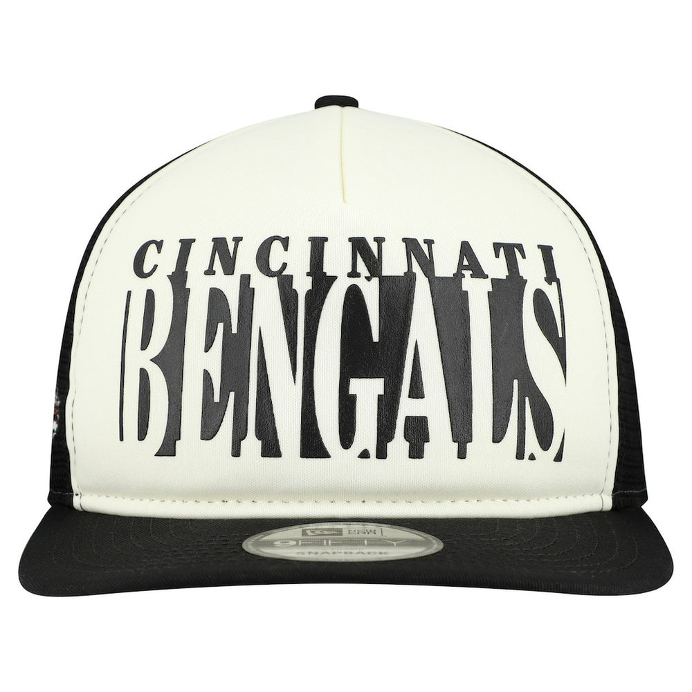 Cincinnati Bengals Throwback Cutout A-Frame 9FIFTY Snapback Hat | NFL US