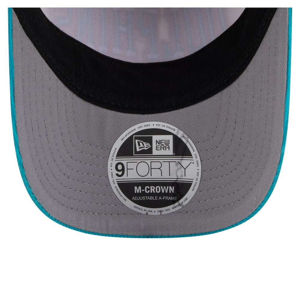 Miami Dolphins Throwback Two-Tone Sided Corduroy 9FORTY A-Frame Adjustable Hat | NFL Outlet