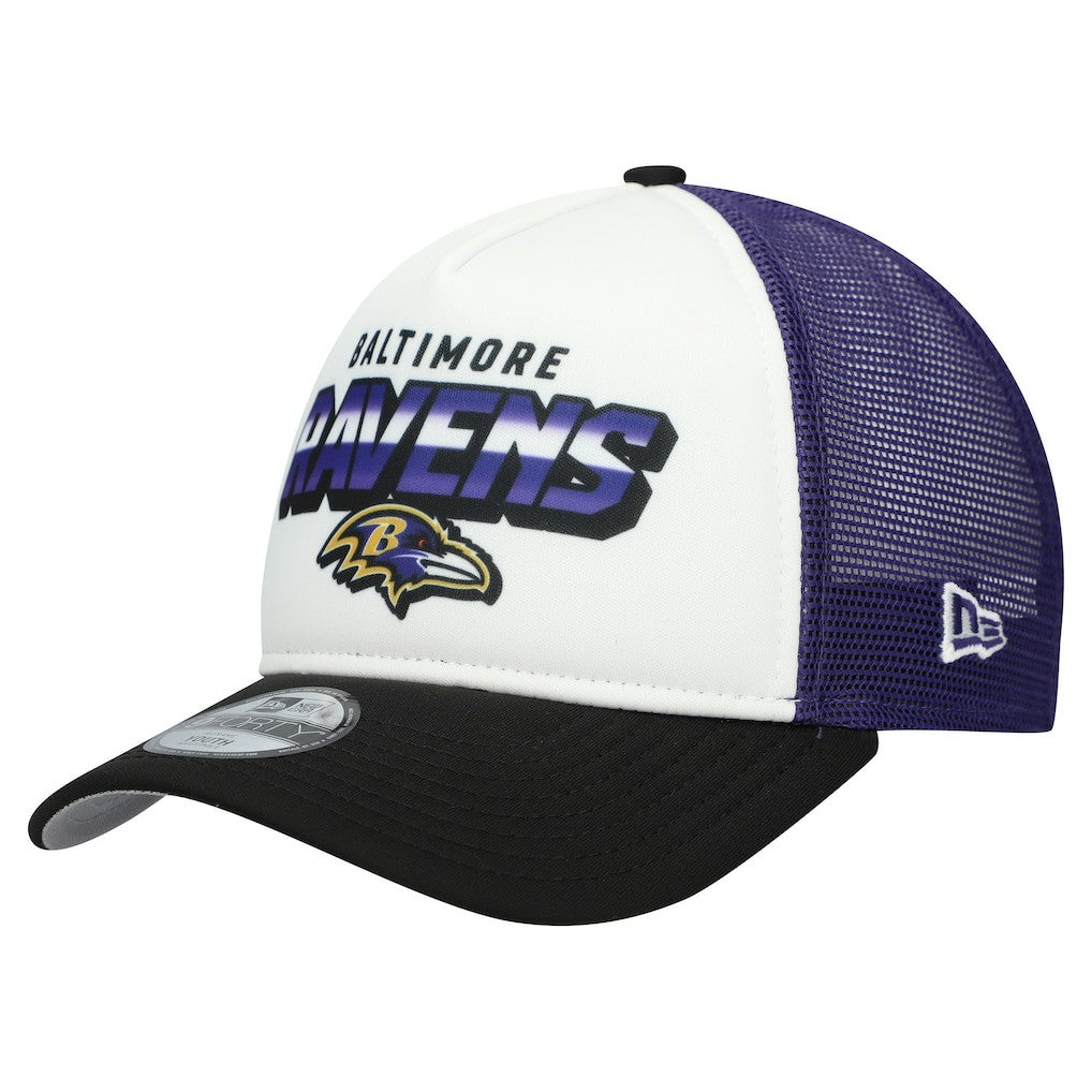 Baltimore Ravens Youth Streak 9FORTY A-Frame Adjustable Hat | NFL Near me