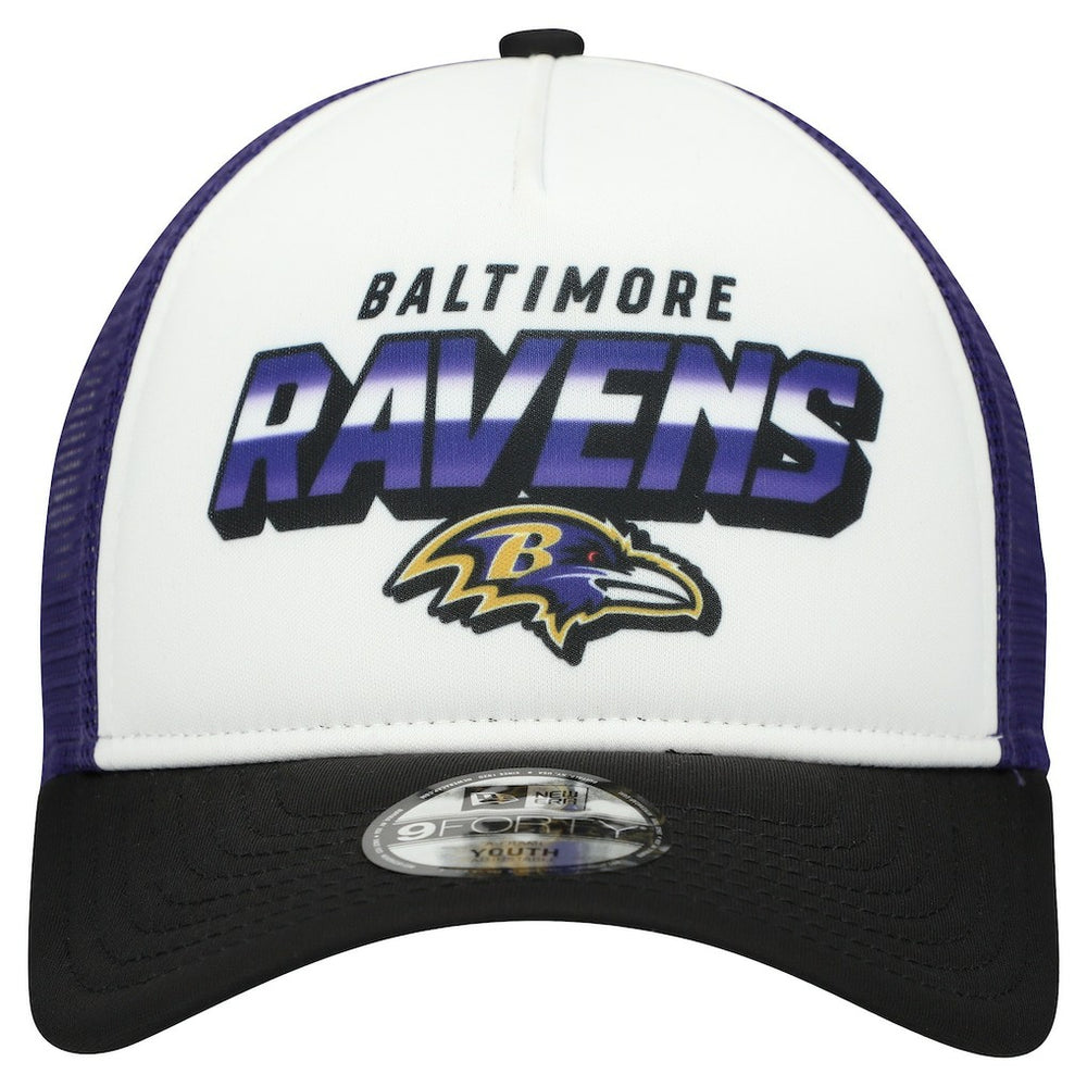 Baltimore Ravens Youth Streak 9FORTY A-Frame Adjustable Hat | NFL Near me
