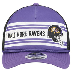 Baltimore Ravens Linear A-Frame 9FORTY Adjustable Hat | NFL US