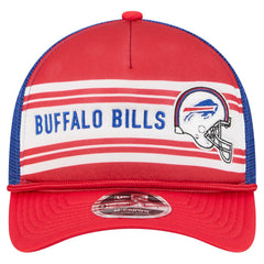 Buffalo Bills Linear A-Frame 9FORTY Adjustable Hat | NFL Hot