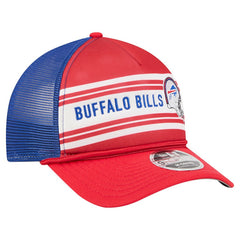 Buffalo Bills Linear A-Frame 9FORTY Adjustable Hat | NFL Hot