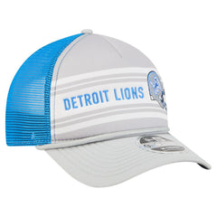 Detroit Lions Linear A-Frame 9FORTY Adjustable Hat | NFL Outlet