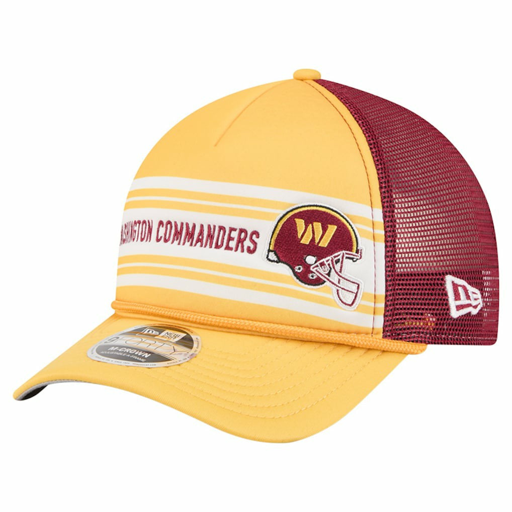 Washington Commanders Linear A-Frame 9FORTY Adjustable Hat | NFL Outlet
