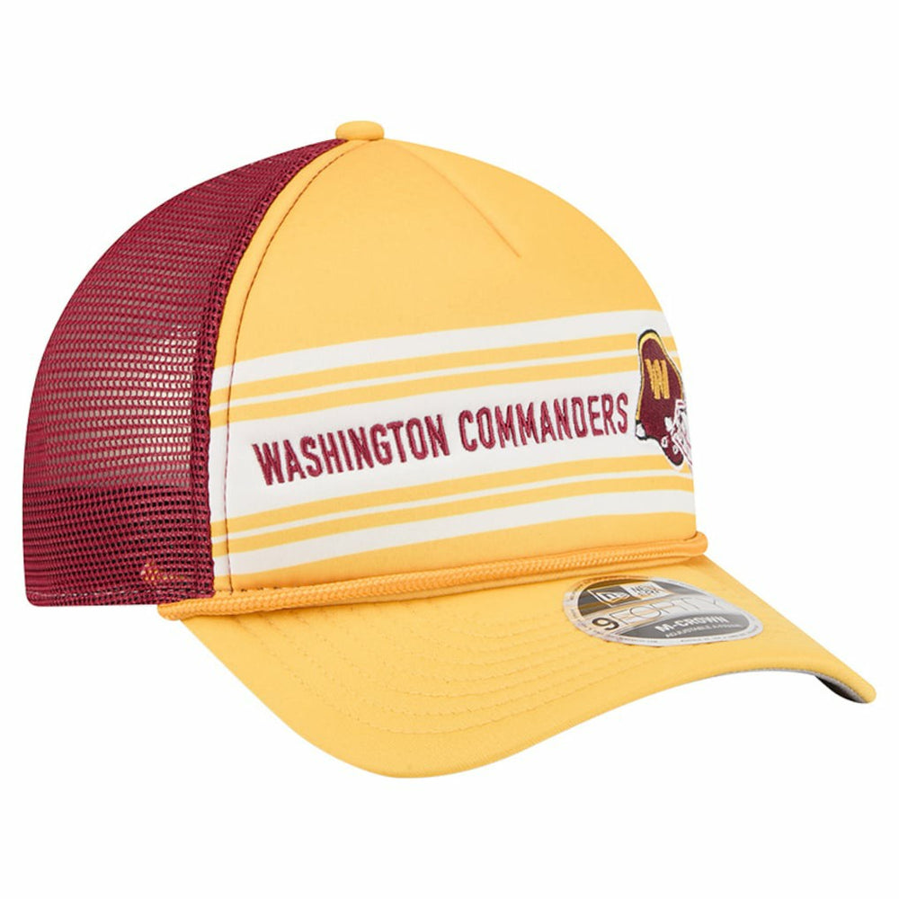 Washington Commanders Linear A-Frame 9FORTY Adjustable Hat | NFL Outlet