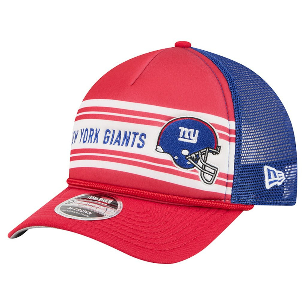 New York Giants Linear A-Frame 9FORTY Adjustable Hat | NFL On sale