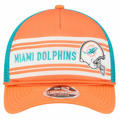 Miami Dolphins Linear A-Frame 9FORTY Adjustable Hat | NFL Hot