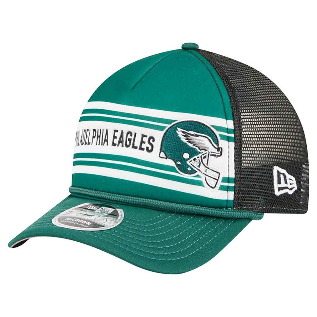 Philadelphia Eagles Linear A-Frame 9FORTY Adjustable Hat | NFL Near me