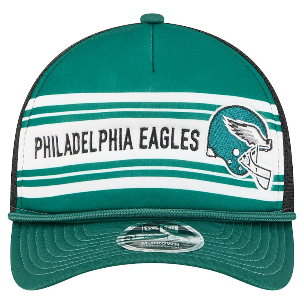 Philadelphia Eagles Linear A-Frame 9FORTY Adjustable Hat | NFL Near me