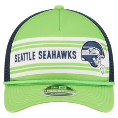 Seattle Seahawks Linear A-Frame 9FORTY Adjustable Hat | NFL Online