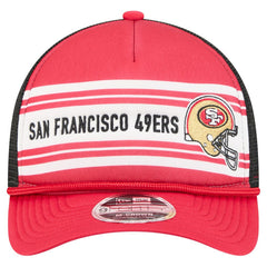 San Francisco 49ers Linear A-Frame 9FORTY Adjustable Hat | NFL US