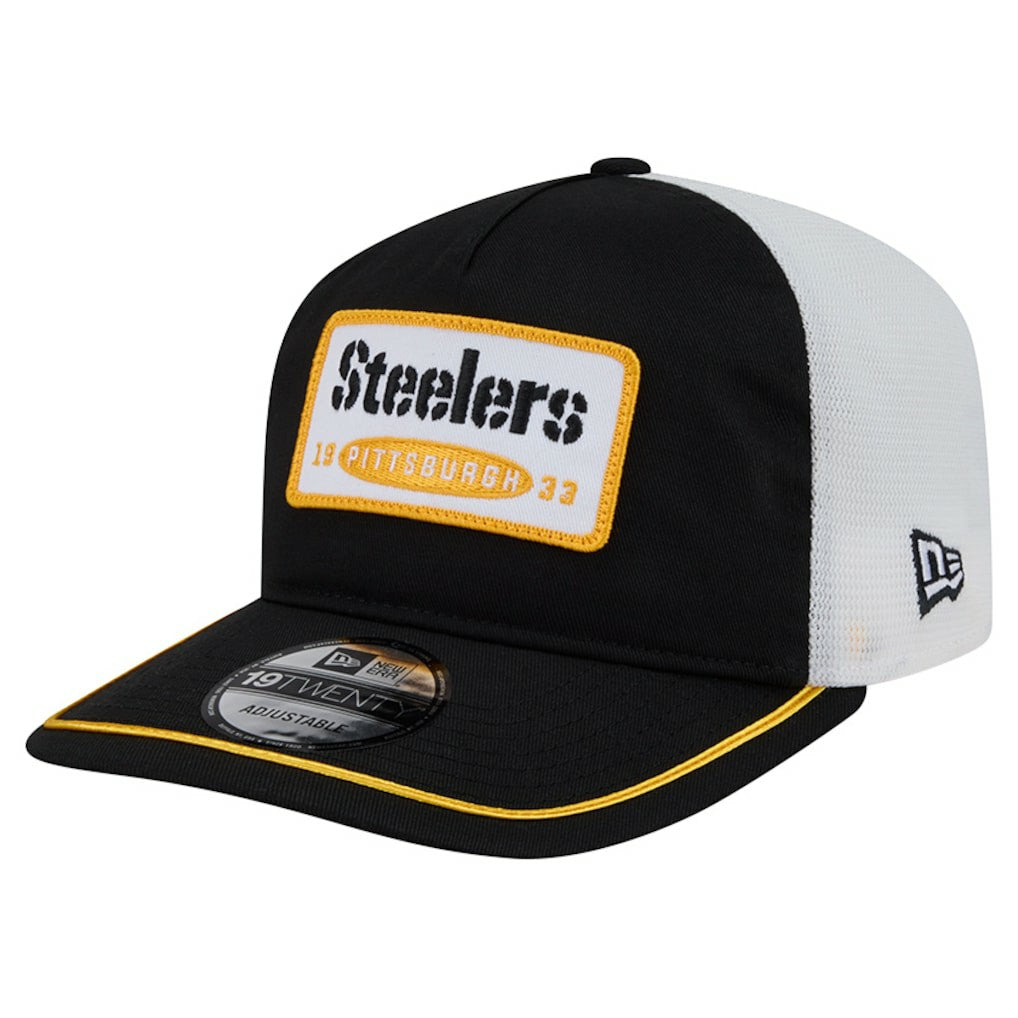 Pittsburgh Steelers Patch 19TWENTY Adjustable Hat | NFL Outlet