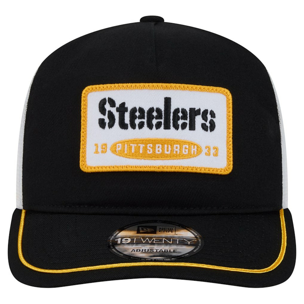 Pittsburgh Steelers Patch 19TWENTY Adjustable Hat | NFL Outlet