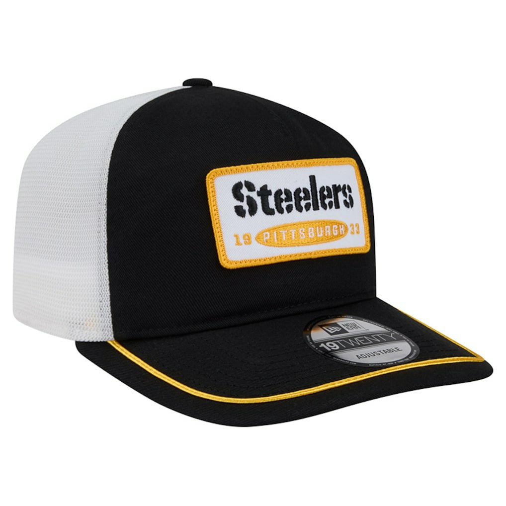 Pittsburgh Steelers Patch 19TWENTY Adjustable Hat | NFL Outlet