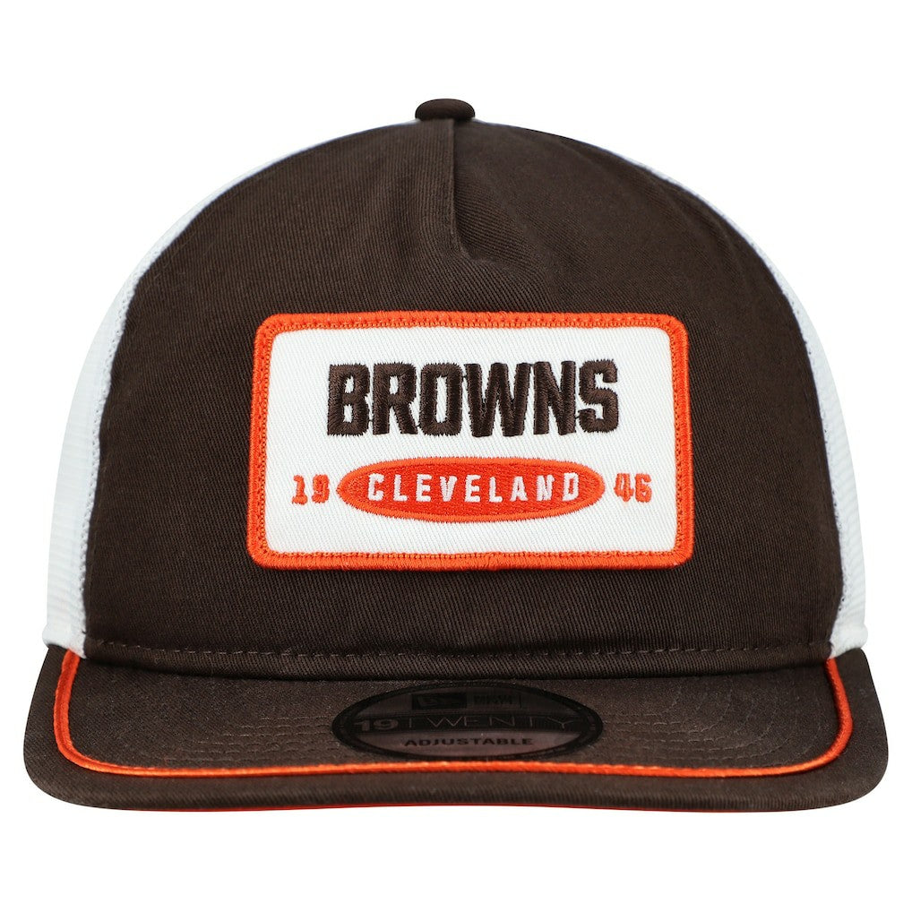 Cleveland Browns Patch 19TWENTY Adjustable Hat | NFL Hot