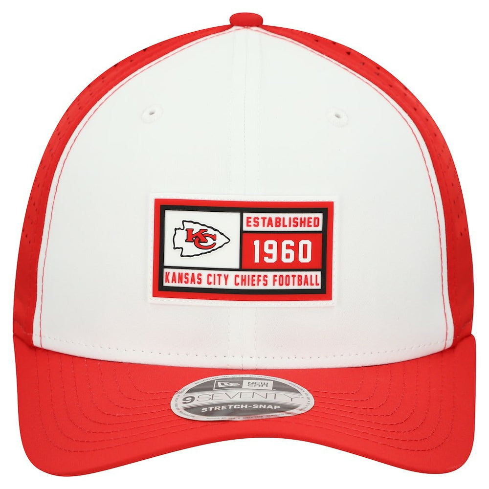 Kansas City Chiefs Established Patch 9SEVENTY Adjustable Hat | NFL Discount