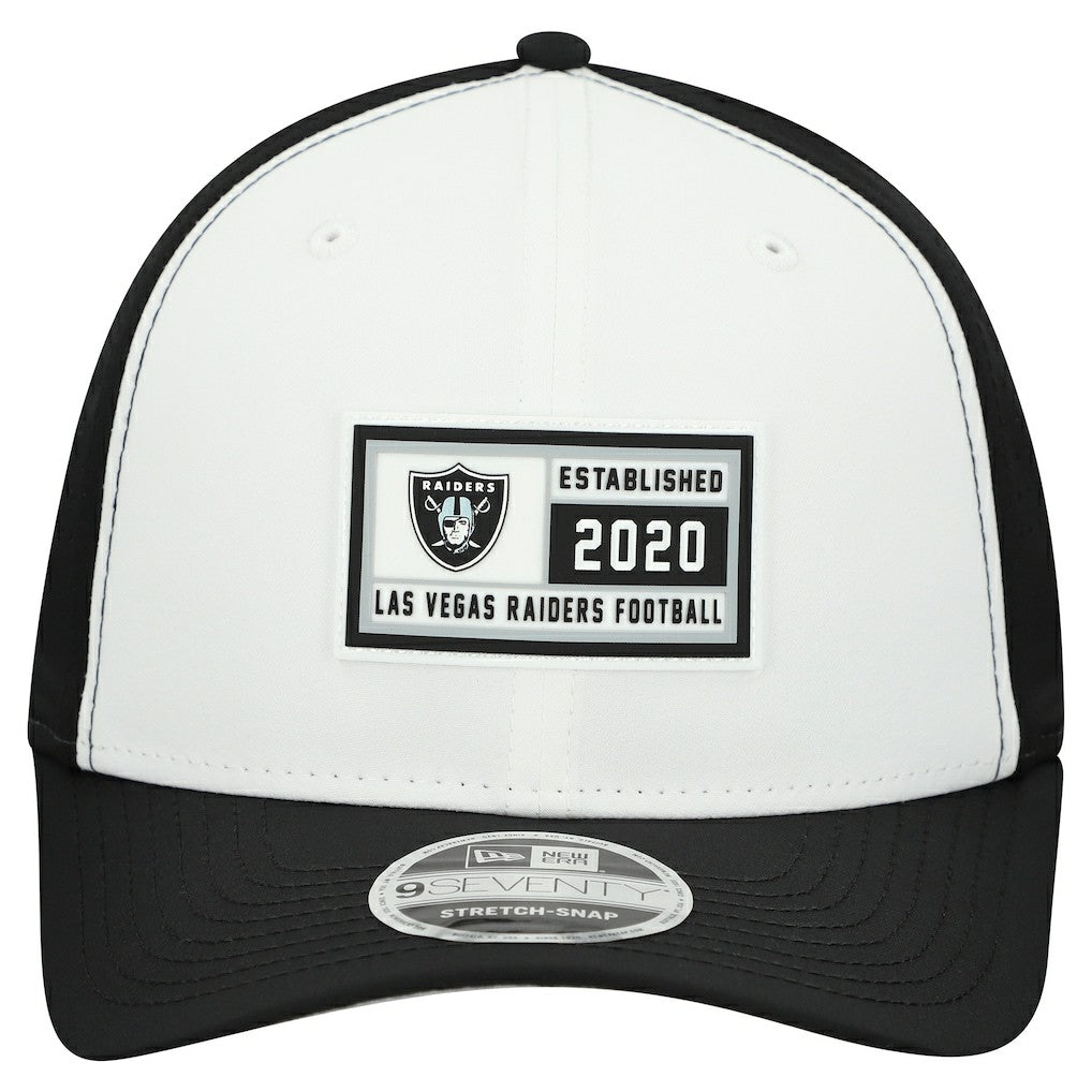 Las Vegas Raiders Established Patch 9SEVENTY Adjustable Hat | NFL Hot