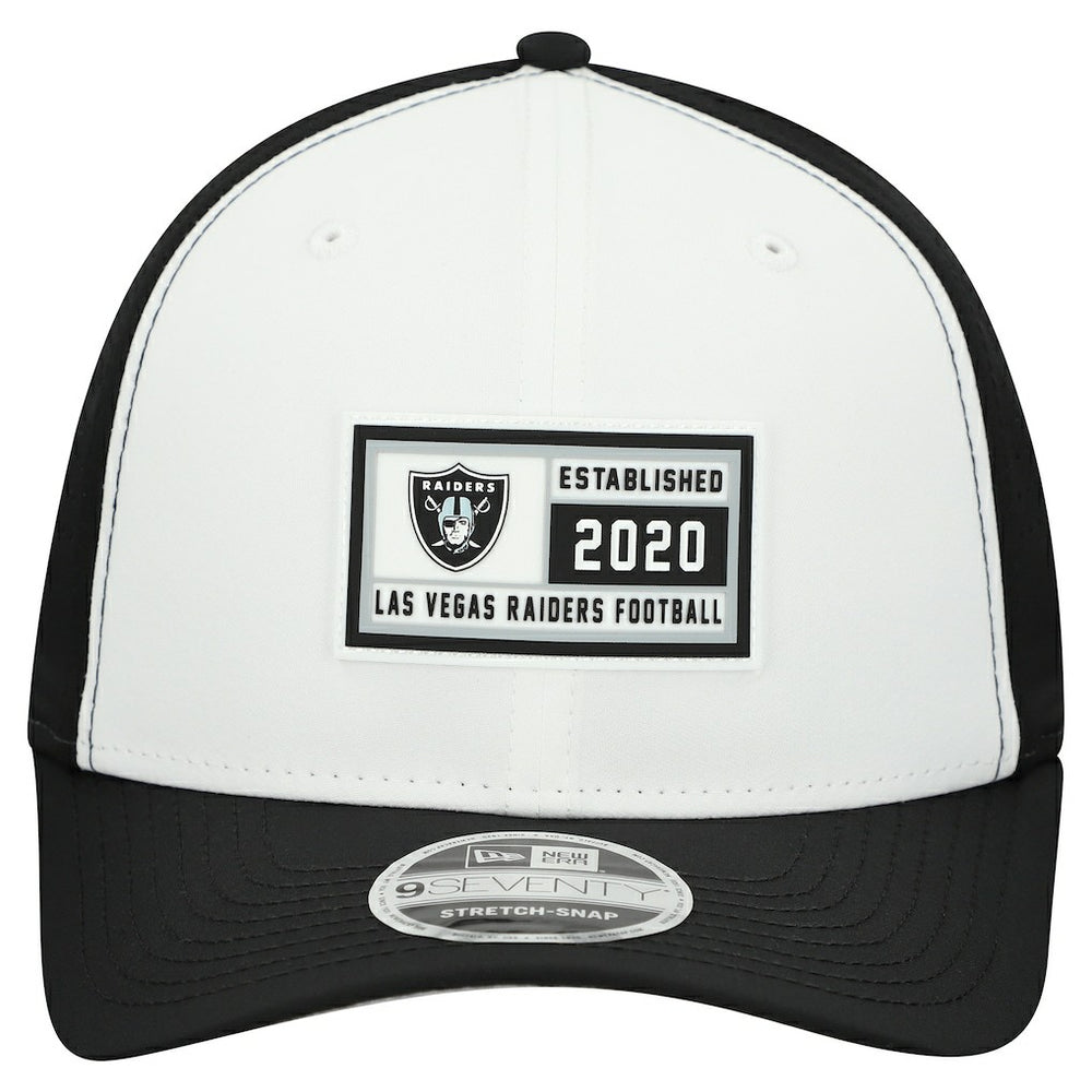 Las Vegas Raiders Established Patch 9SEVENTY Adjustable Hat | NFL Hot